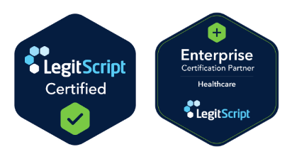 LegitScript Certified and LegitScript Enterprise Certification Partner — Healthcare
