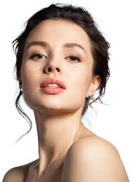 Woman with smooth, radiant skin