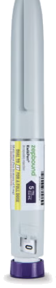 Zepbound tirzepatide KwikPen multi-dose auto-injector