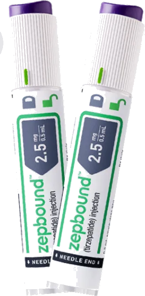 Zepbound (tirzepatide) 2.5 mg single-dose injection pens